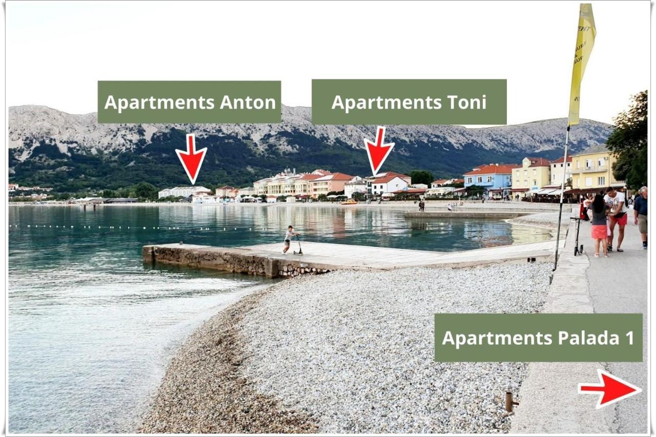 באסקה Apartments Palada 1 מראה חיצוני תמונה